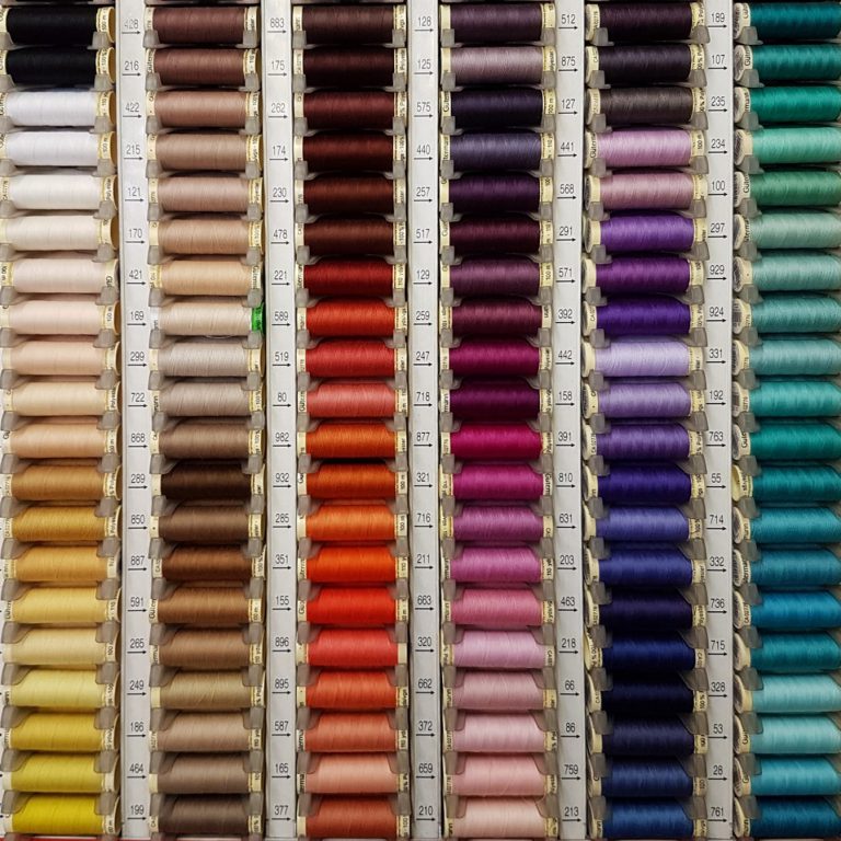 Gutermann Sewing Thread Color Chart