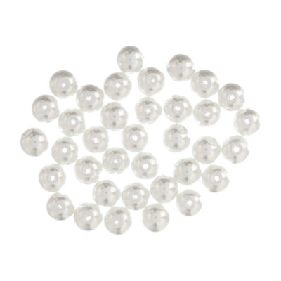 white 8mm pearl beads