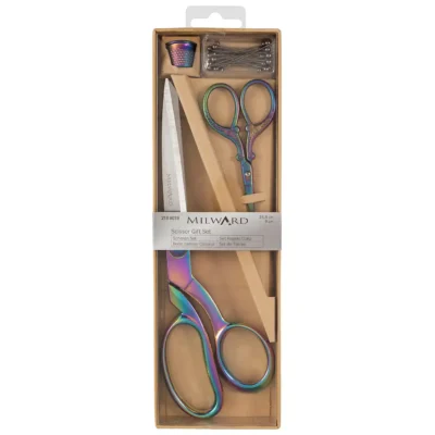 milward rainbow scissor gift set