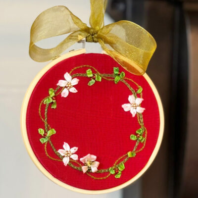 Silk ribbon embroidery workshop