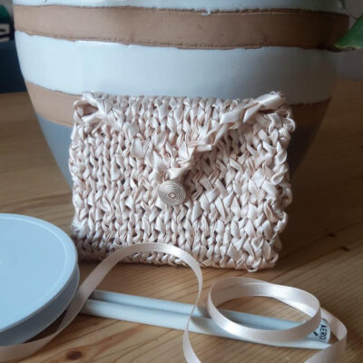 Knitting for Novices -  Ribbon Purse Workshop - Saturday 25 July 2026 (1 - 4pm) York