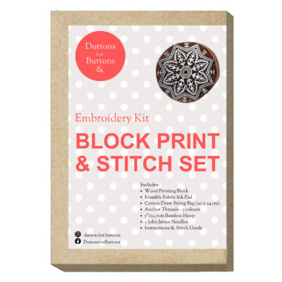 Block Print & Stitch Set - Duttons Exclusive - Geometrics No.1